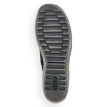Graue Stiefeletten leicht wärmend aus Glattleder mit Reißverschluss und Schnürung und Wechselfußbett. Schuh Laufsohle. 