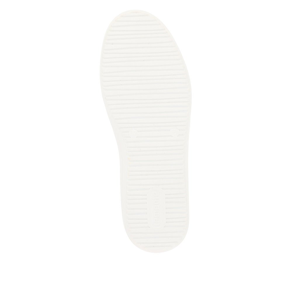 remonte chaussons violets pour femmes D1C05-30 avec un insert élastique. Semelle extérieure de la chaussure.